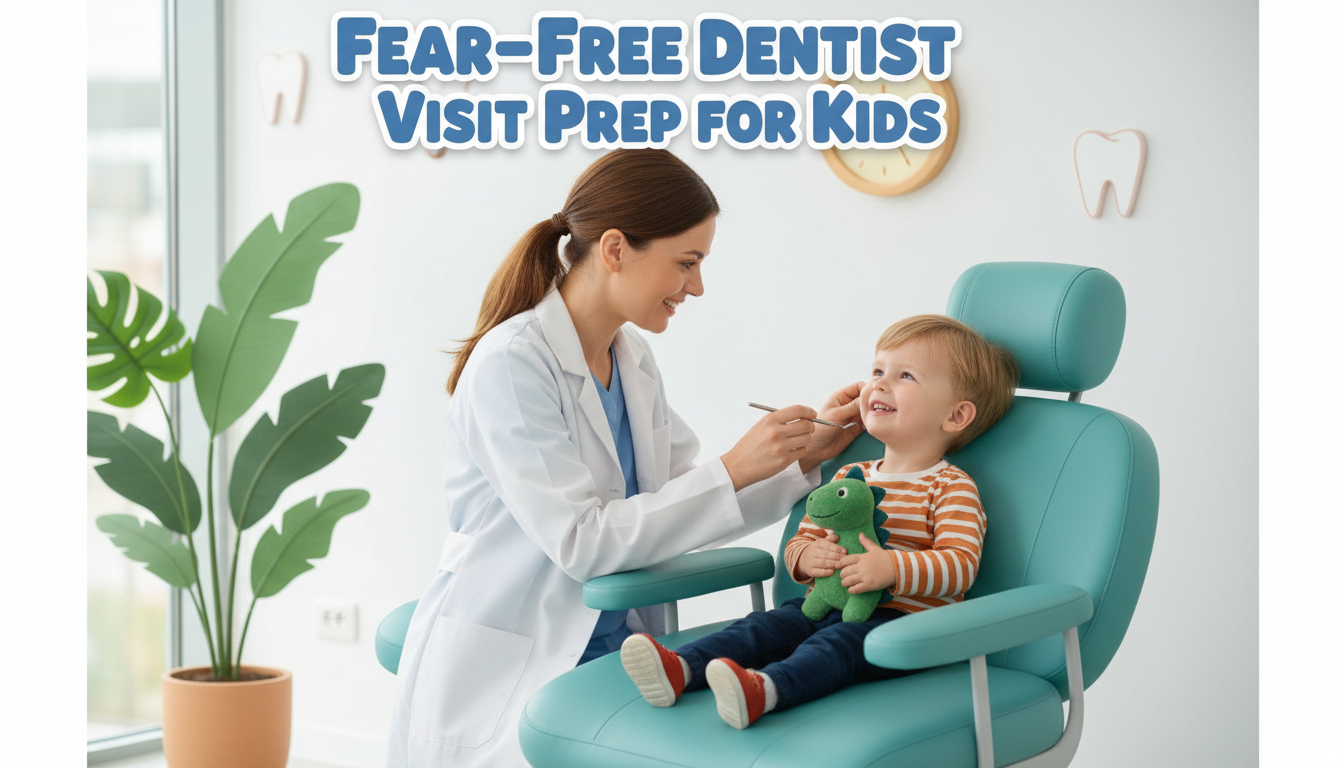 Calm Dentist Visit Prep for Kids: 3-Day Checklist