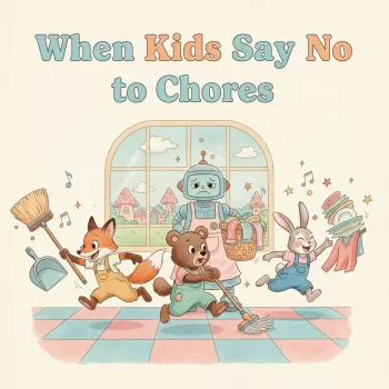 When Kids Refuse Chores: Calm Scripts & Consequences